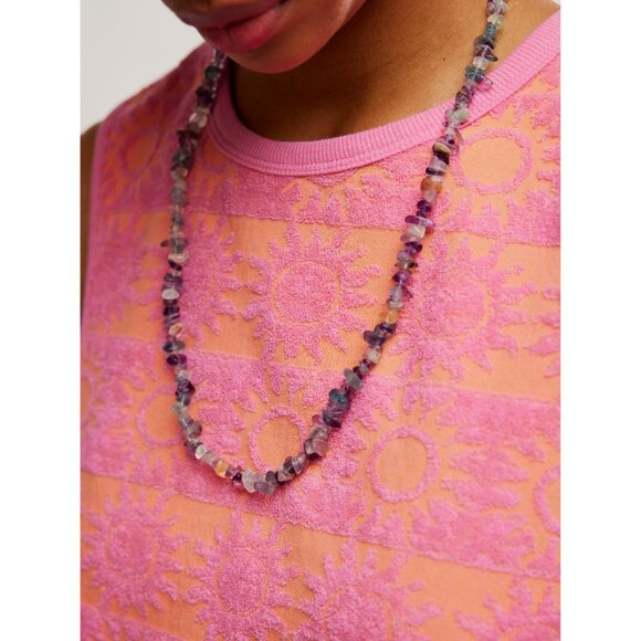 Free People Pink and Orange Tank Top - Picture 4 of 5